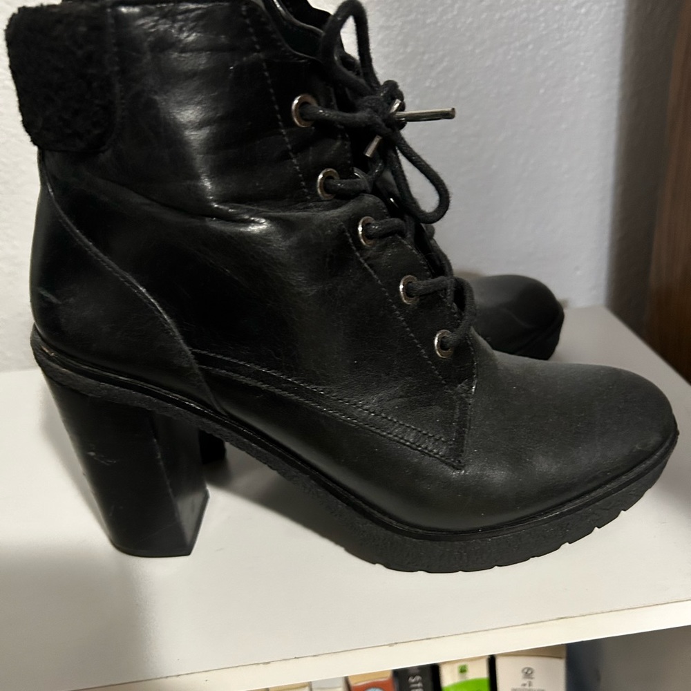 Michael Kors Lace-Up Ankle Boots